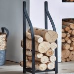 L – Curved Wood Rack